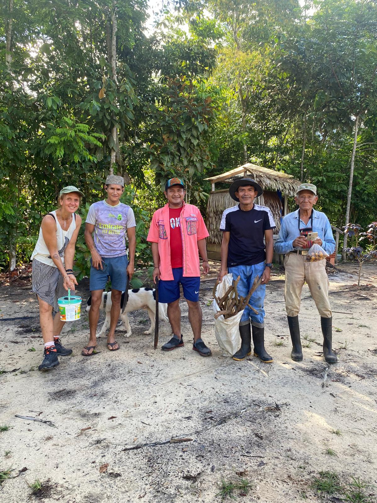 Ayahuasca Retreats in Peru family team supporting daily life and retreat operations in the Amazon
