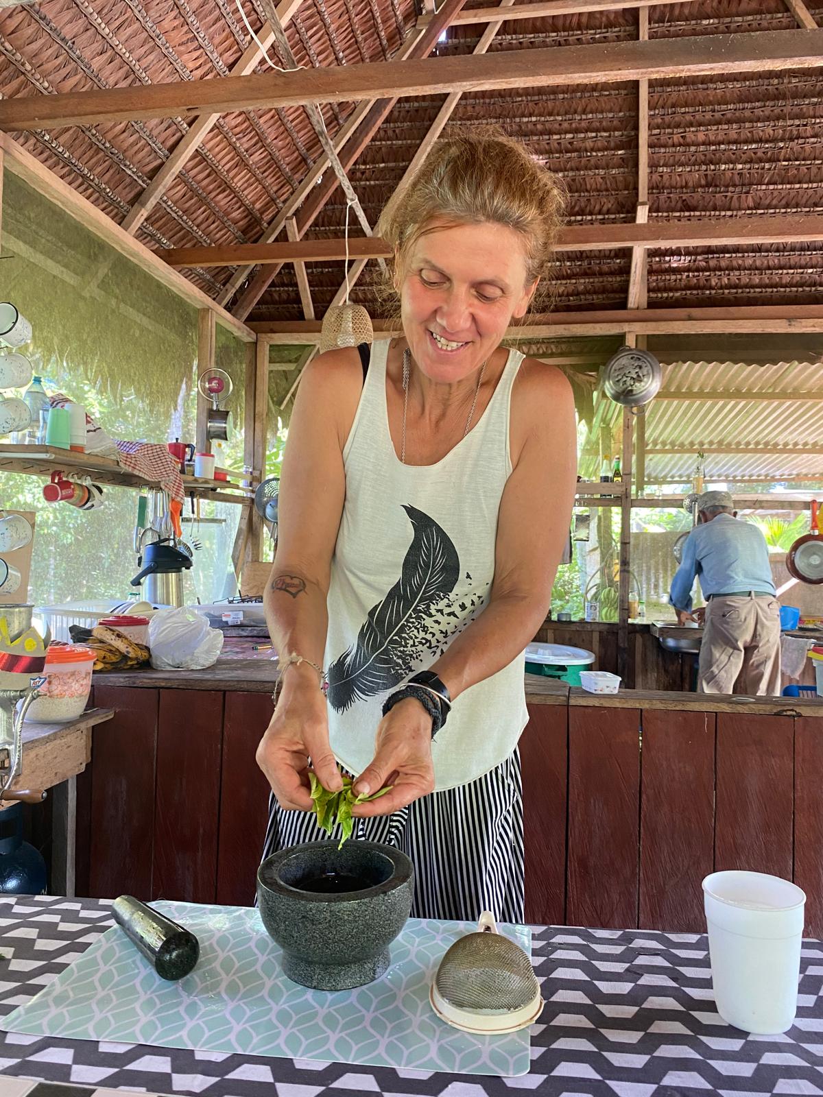 Ayahuasca Retreats in Peru founder Maria Ursina Balastèr with medical background.